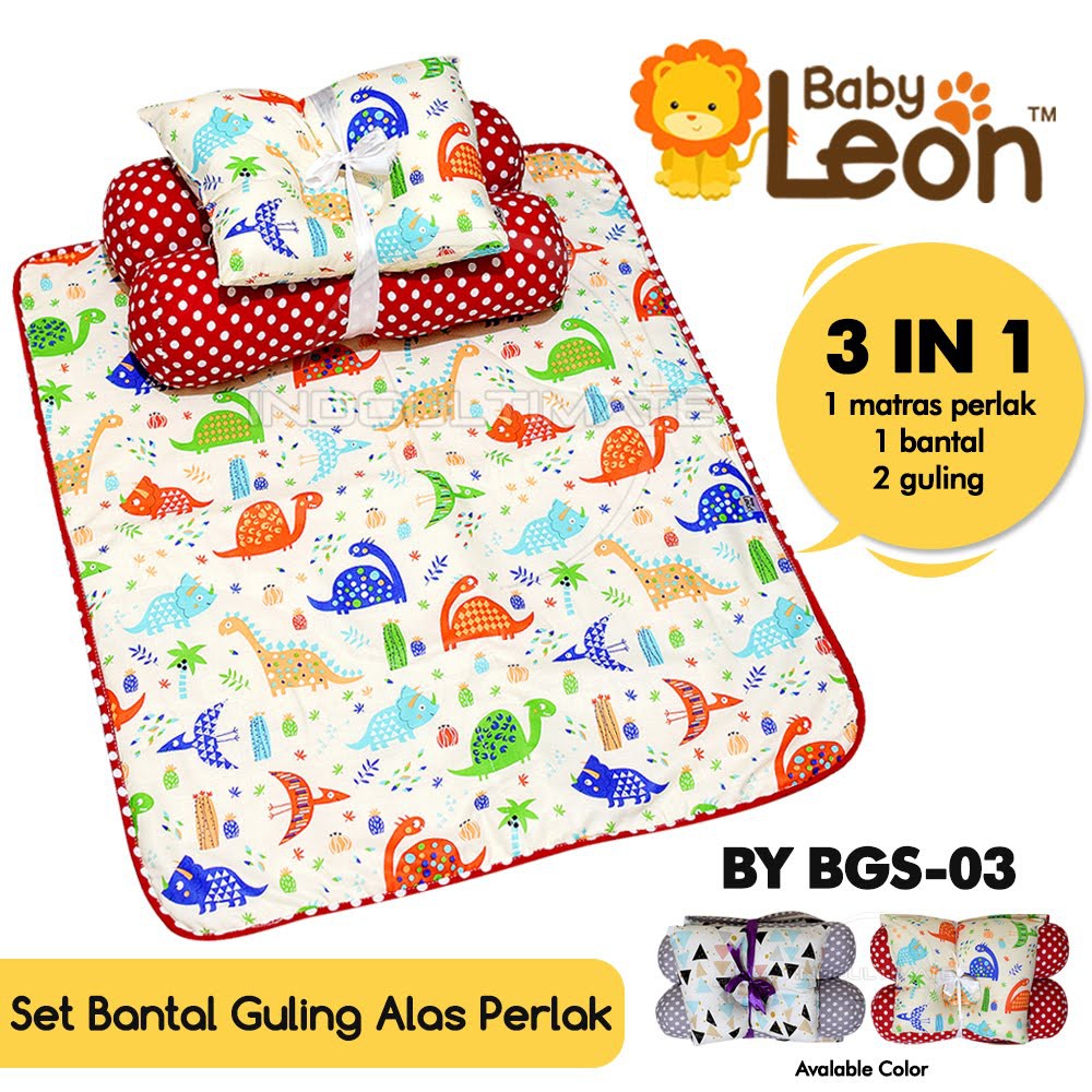 Tempat Tidur Bayi 3in1 kasur bayi + bantal guling kasur lantai bayi BY BGS-03