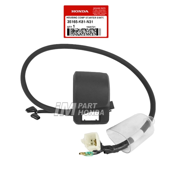 35165-K81-N31 Holder Kanan Rumah Tombol Starter Stater Beat Street K81 JKT