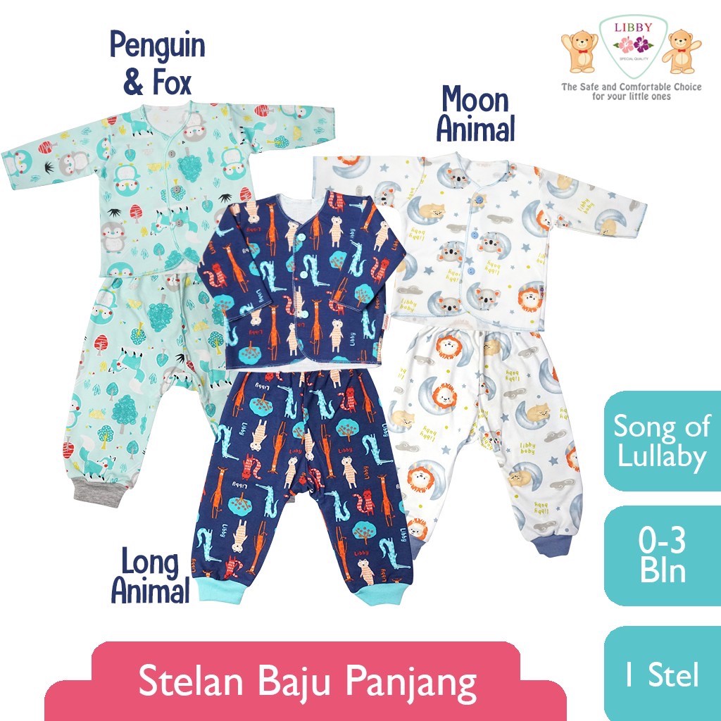 Libby Lullaby Baju Panjang &amp; Celana Panjang