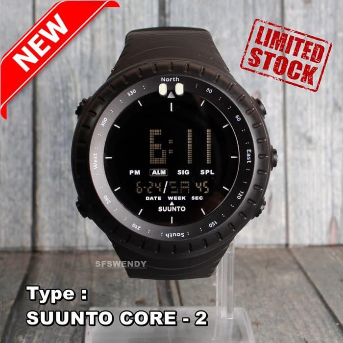 Suunto Core Black Full Hitam Jam tangan pria & anak anti air