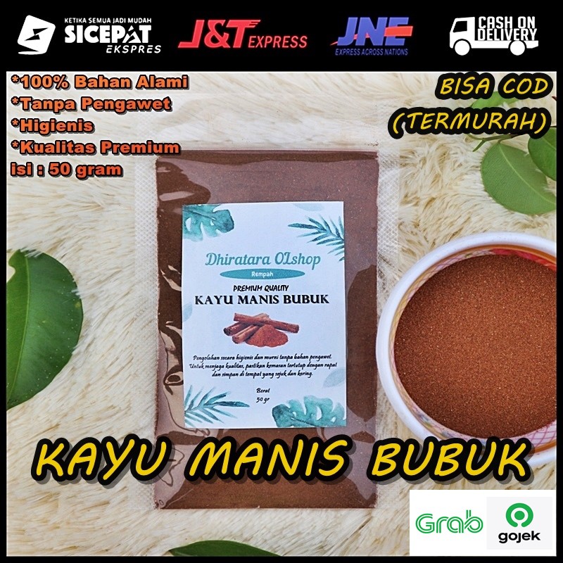 

GROSIR (Rp. 4.000) KAYU MANIS BUBUK ASLI KUALITAS SUPER