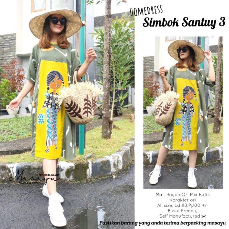 masayu - simbok homedress