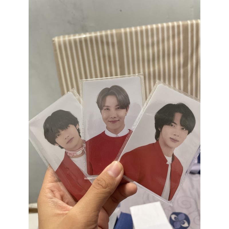 Card Ticket mots on:e taehyung v jhope hoseok seokjin jin bts