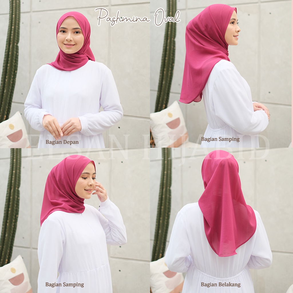 PASHMINA OVAL MALAYSIA /MALAY OVAL/CURV PASHMINA CERUTY BABYDOLL