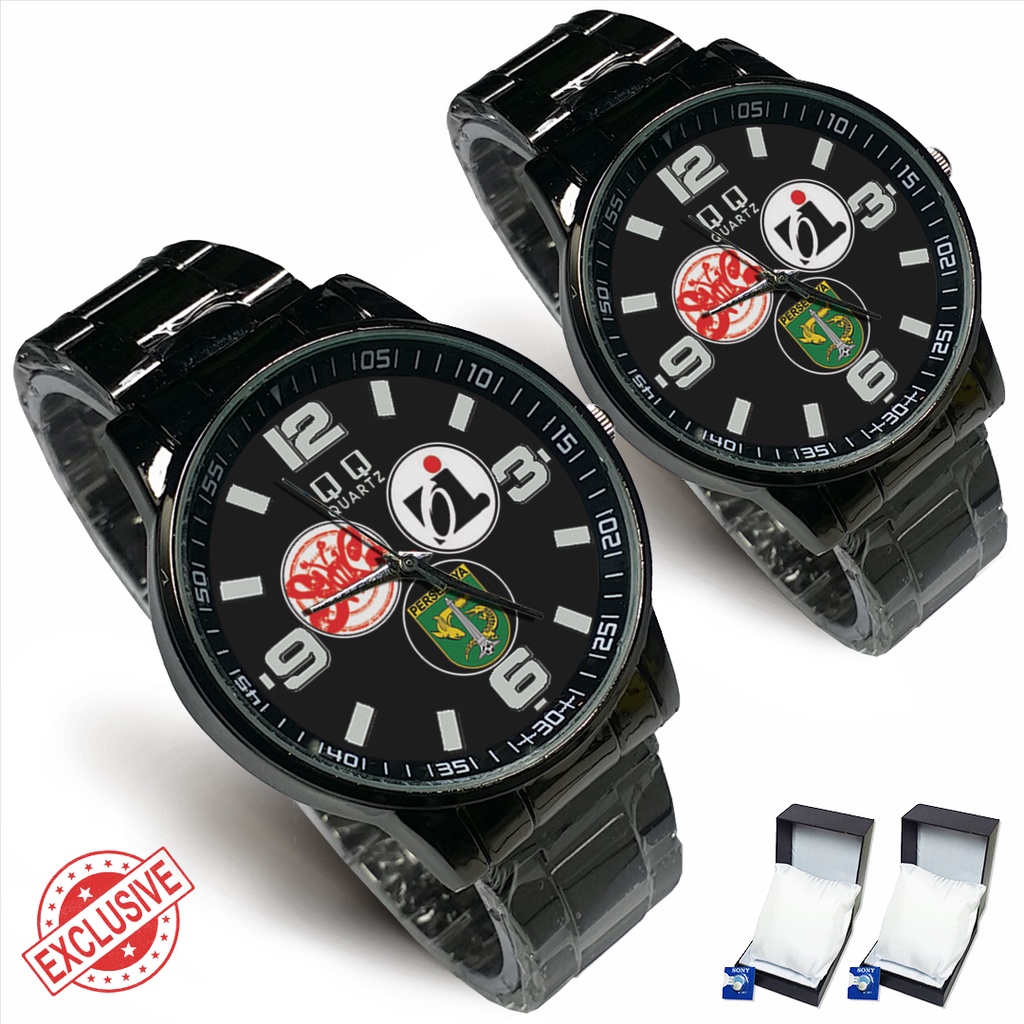 Jam Tangan Rantai Couple SLANK Oi PERSEBAYA 1 (Keren)