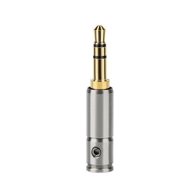 3.5mm Earphone Plug Audio Jack 3 Pole Splice Adapter DIY HiFi Headphone Solder Wire Connector