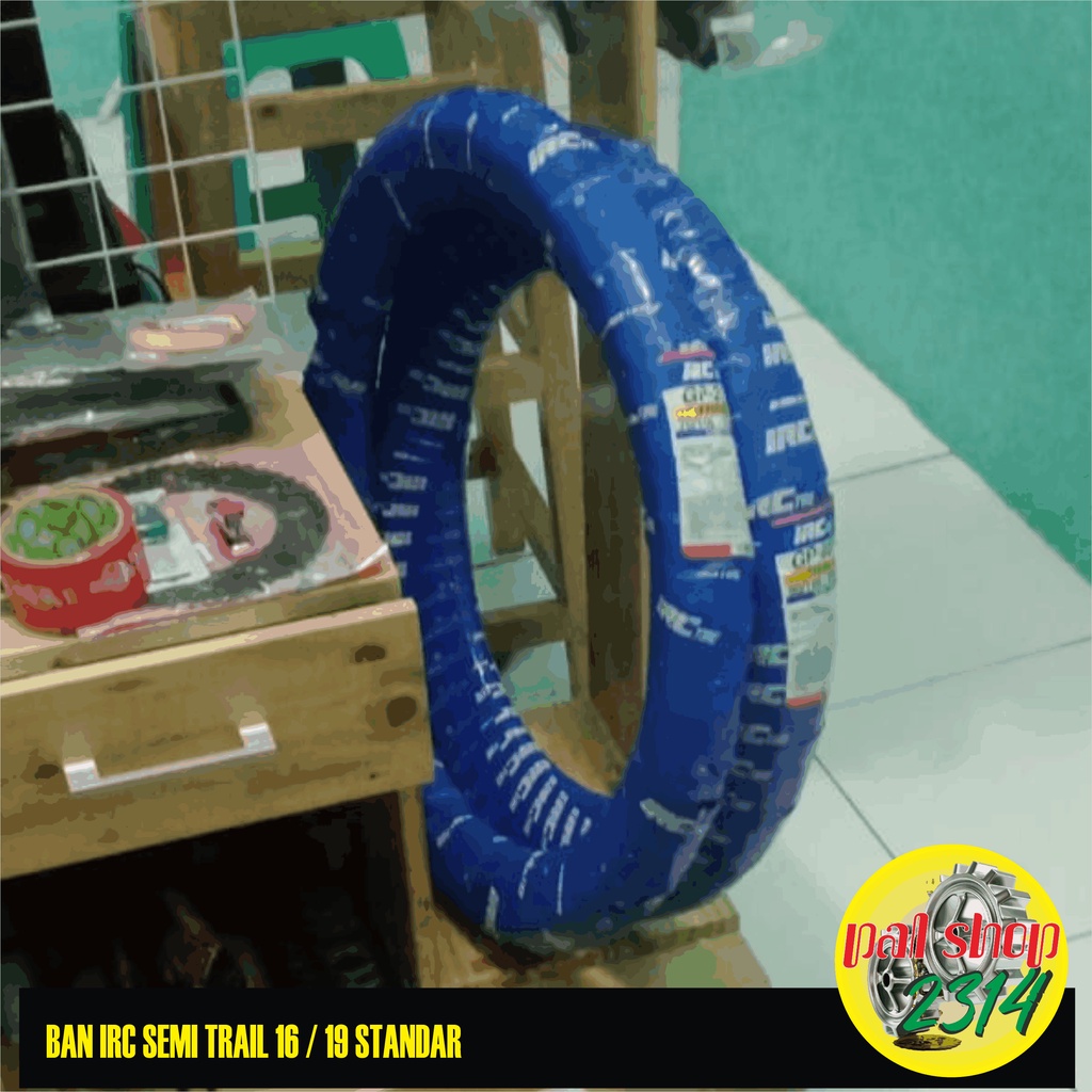 BAN SEMI TRAIL 16 / 19 IRC SATU  SET DEPAN BELAKANG KLX CRF