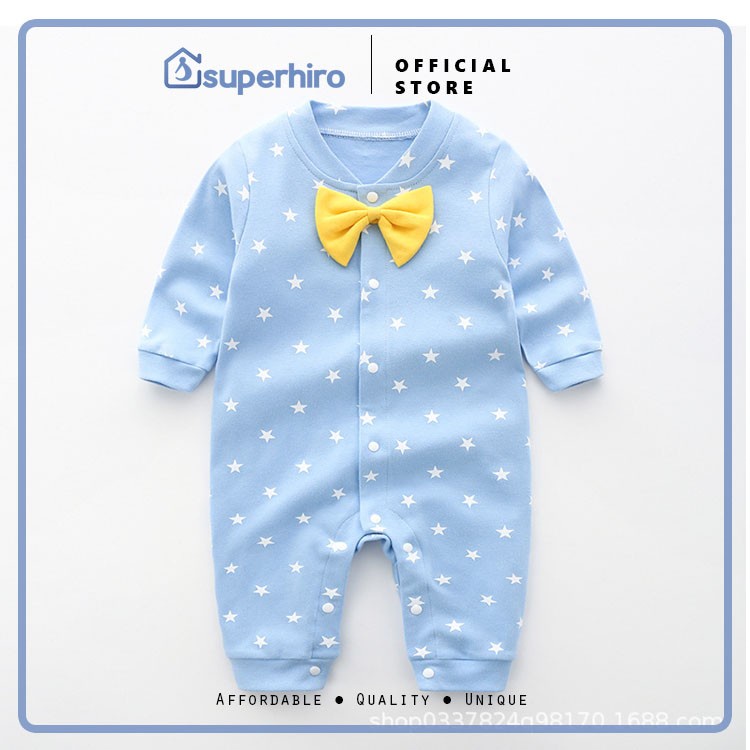 Jumper Bayi / Romper Panjang / Baju Kodok Baby Premium Cotton Boy Girl