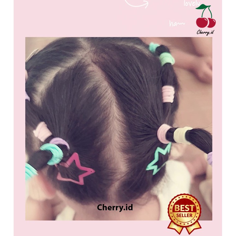 Karet Rambut Ponytail Elastis Simple  K02