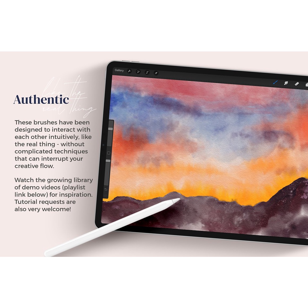 Procreate Brush - Amazing Watercolor in Procreate