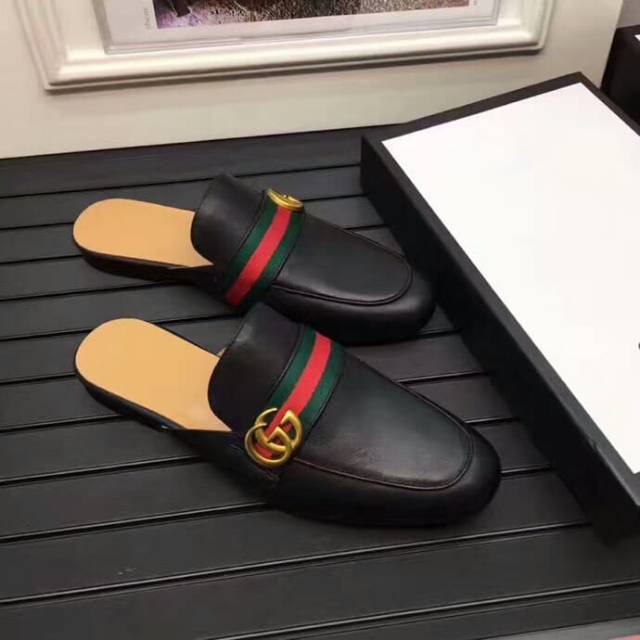 SANDAL SEPATU GUCCI PRIA MIRROR