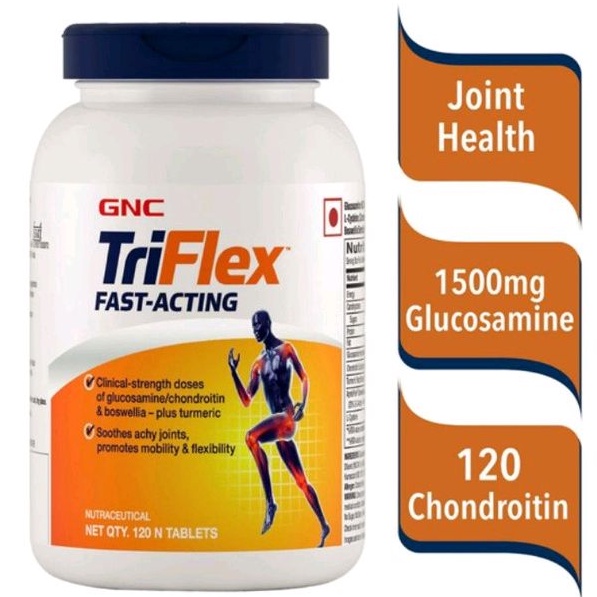 GNC Triflex Fast Acting – Supports Joint Health and Flexibility, Glucosamine, Chondroitin & Boswelli