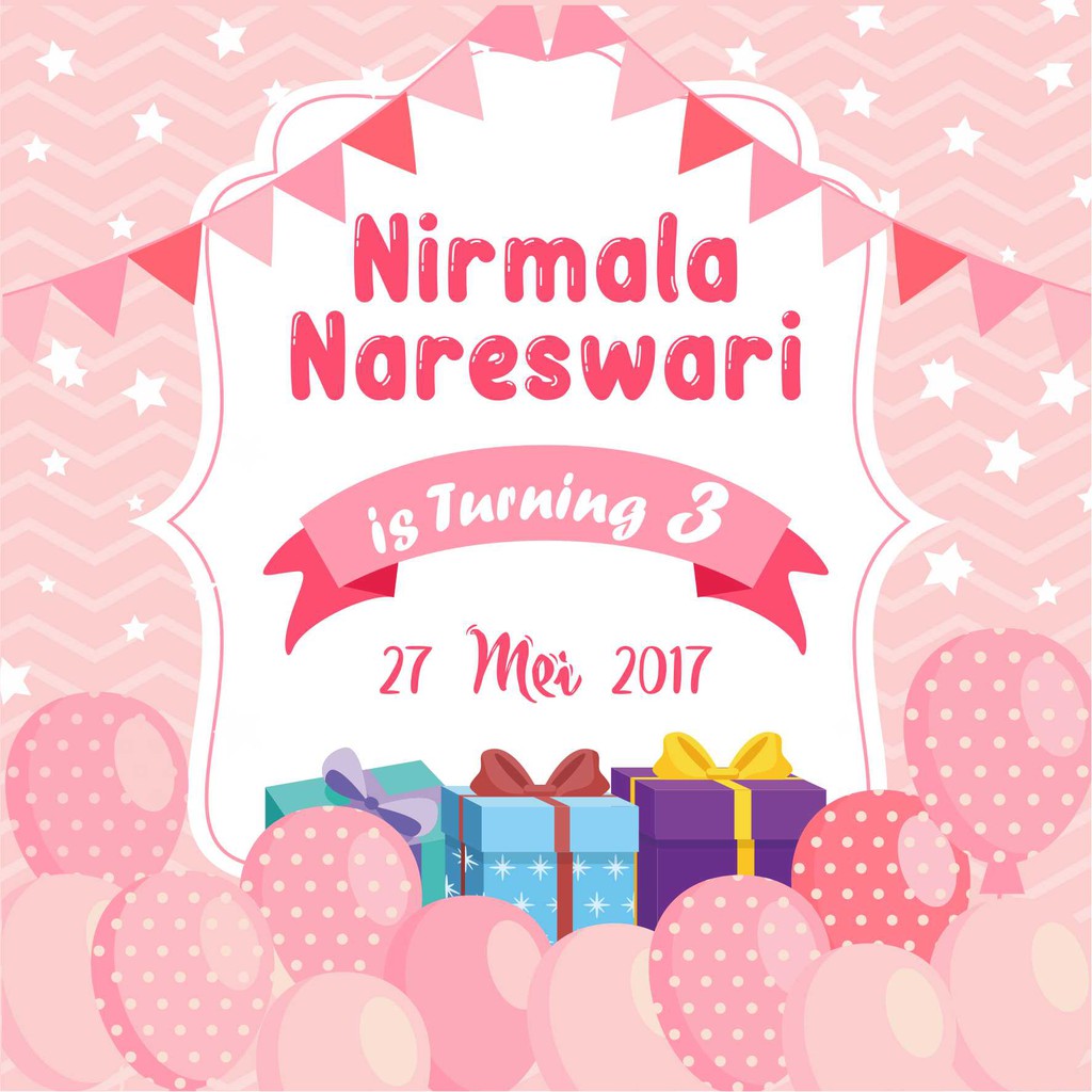 Undangan Ulang Tahun Kartu Ulang Tahun Indonesia