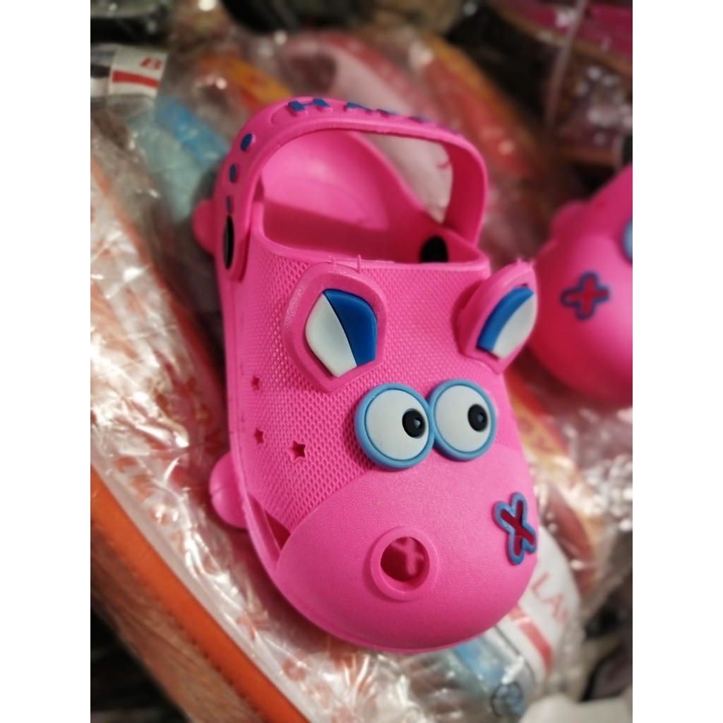 BAIM ANAK LUCU 2109+1 SIZE 17-22/SEPATU ANAK LAKI&quot; DAN PEREMPUAN KARAKTER HIPPO