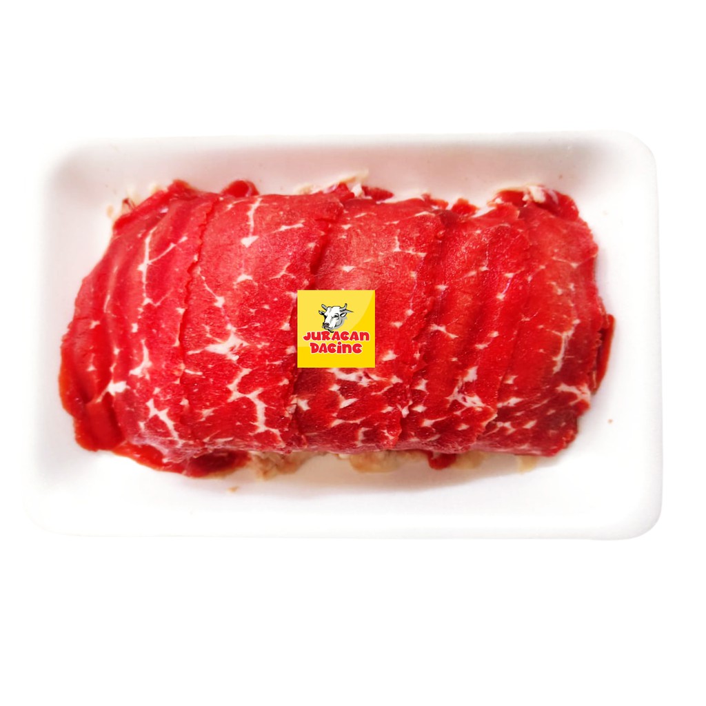 

Daging Sapi Black Angus Slice PREMIUM 250gr