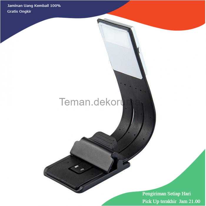 TD-DHA Lampu Baca LED Detachable Flexible Clip Bookmark Lights - KD-20