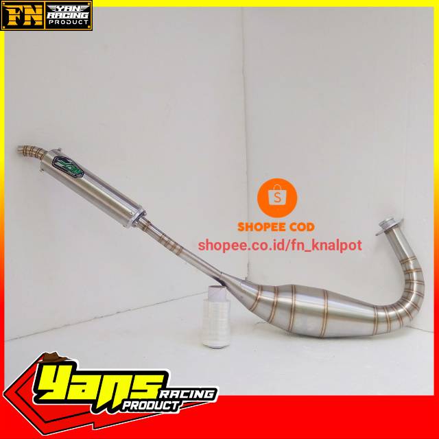 Knalpot RX King Kolong Repsol JRM full stainles