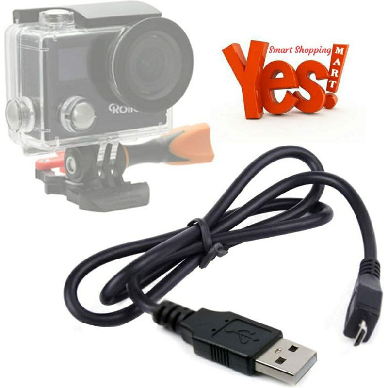 Kabel USB Data Kamera Rollei ActionCam 220 300 310 400 410 510 525 530