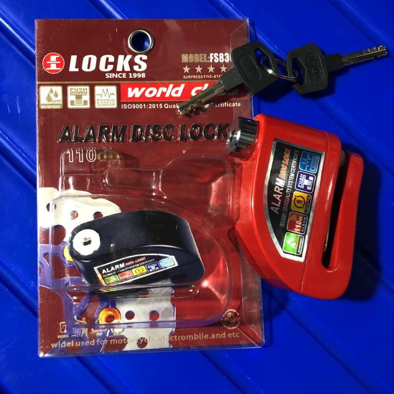DISC LOCK-KUNCI CAKRAM ALARAM LOCKS FS-8305 ISO WORLD CLASS SERIES