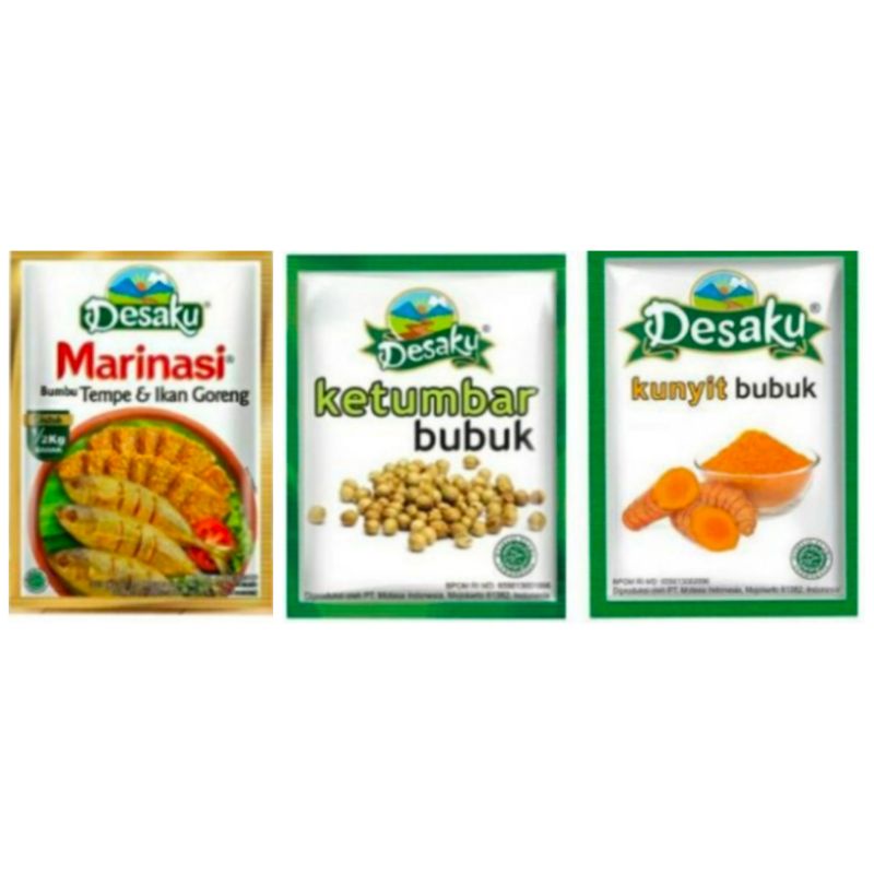 

Bumbu Desaku Marinasi/Balado/Ketumbar/Kunyit 1 pcs