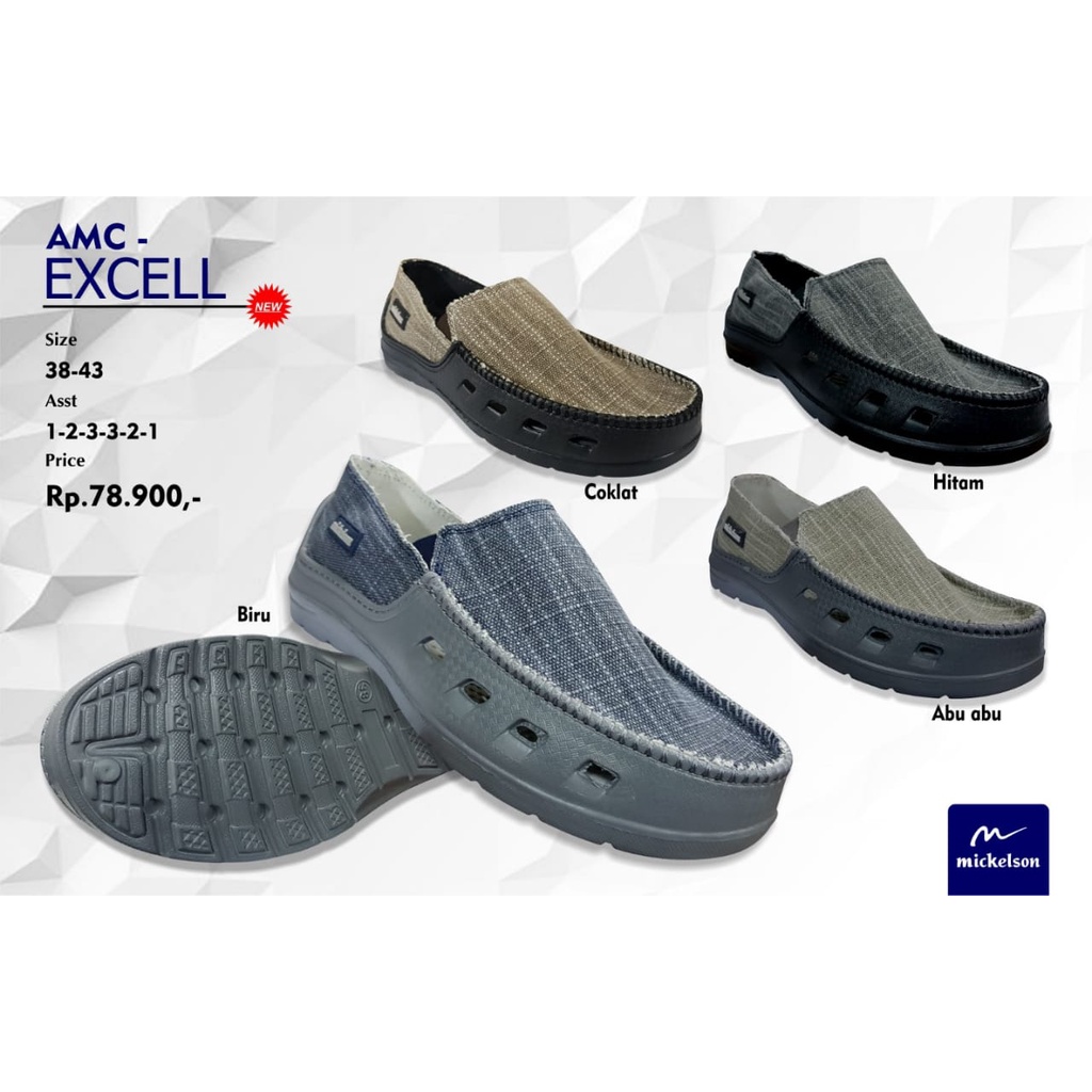 SEPATU CASUAL SLIP ON MICKELSON EXCELL