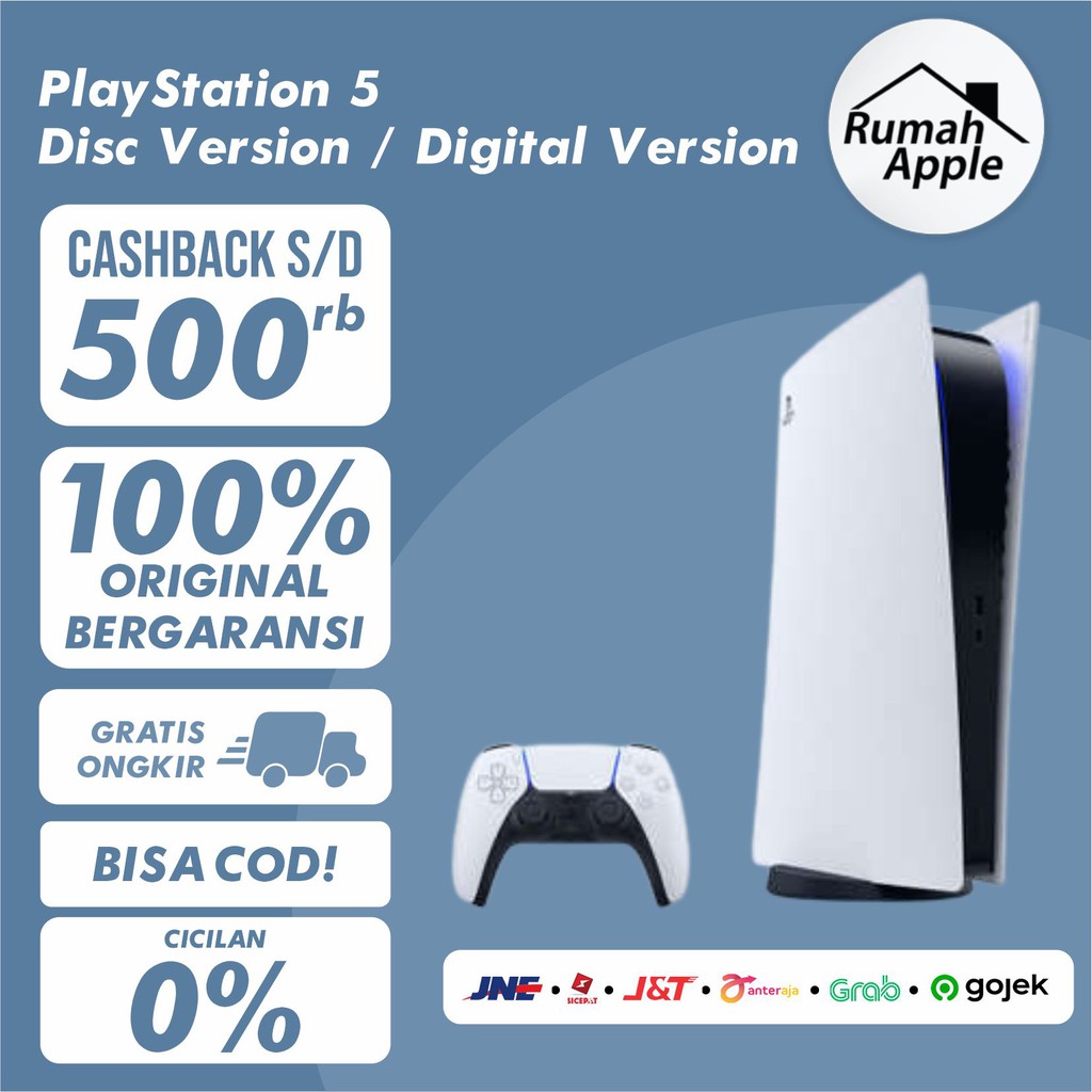 Original Sony Ps5 Playstation 5 Disc Driver Ultra Hd Blue Ray Digital Version Ps 5 Indonesia