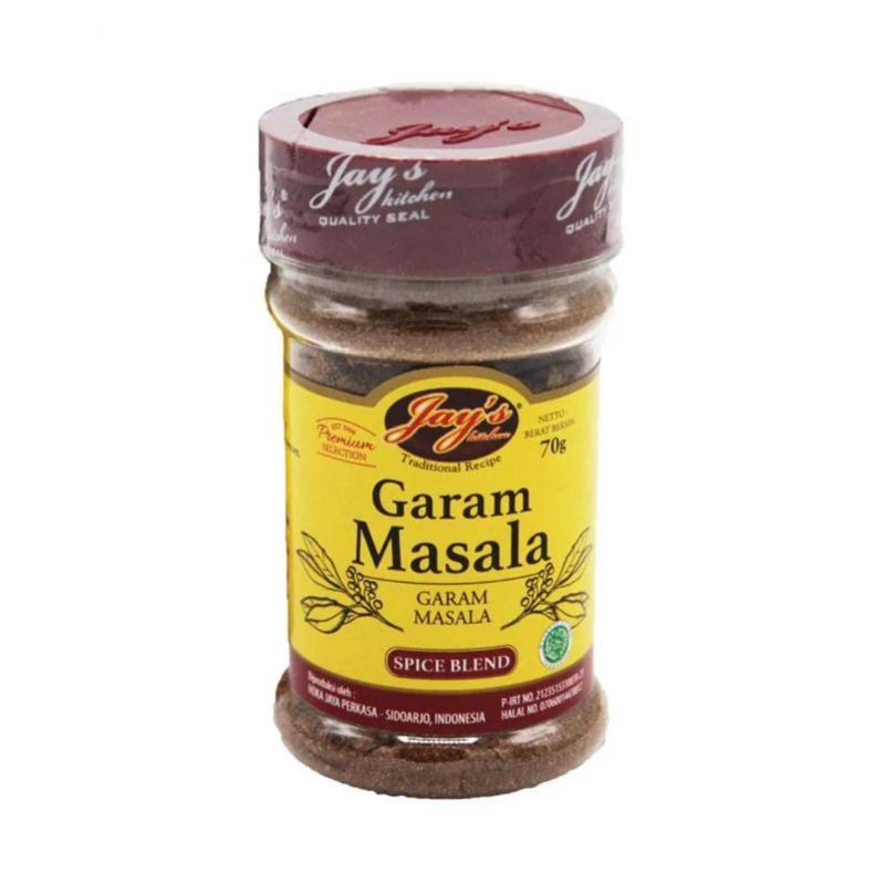 

Jays Kitchen Garam Masala 70gr