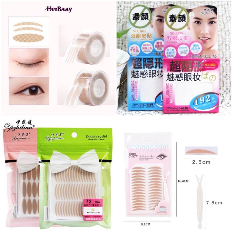 Eyelid Tape Roll Skot Mata Roll isi 300 pasang / Eyelid Tape Roll