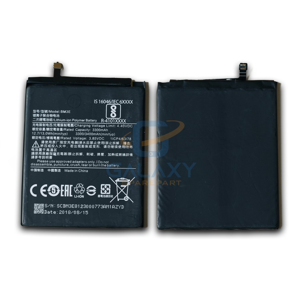 BATRE - BATERE - BATERAI XIAOMI MI8 / MI 8 / BM3E / BATRE XIAOMI MI8 / MI 8 / BM-3E ORIGINAL