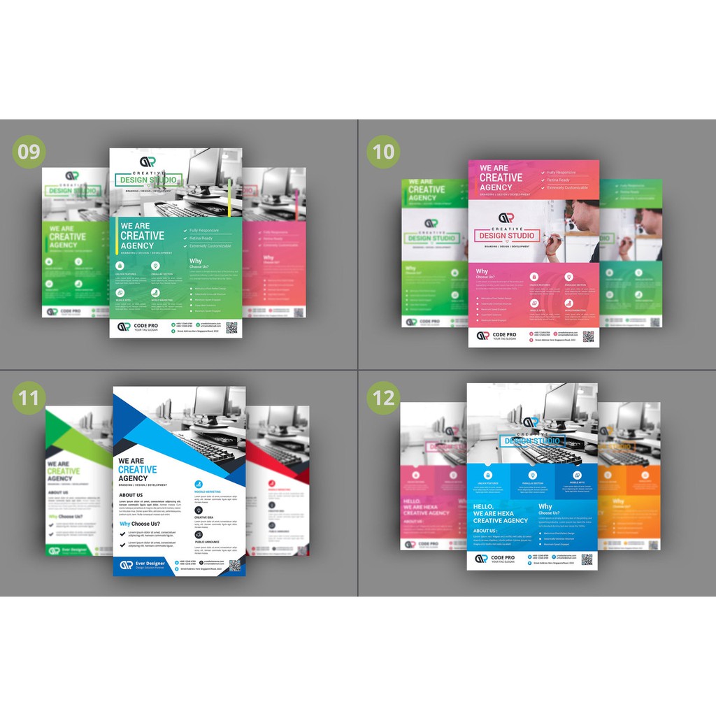 50 Business Flyer Bundle - Photoshop