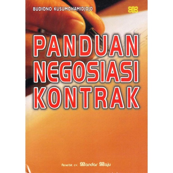 buku panduan negoisasi kontrak mandar maju