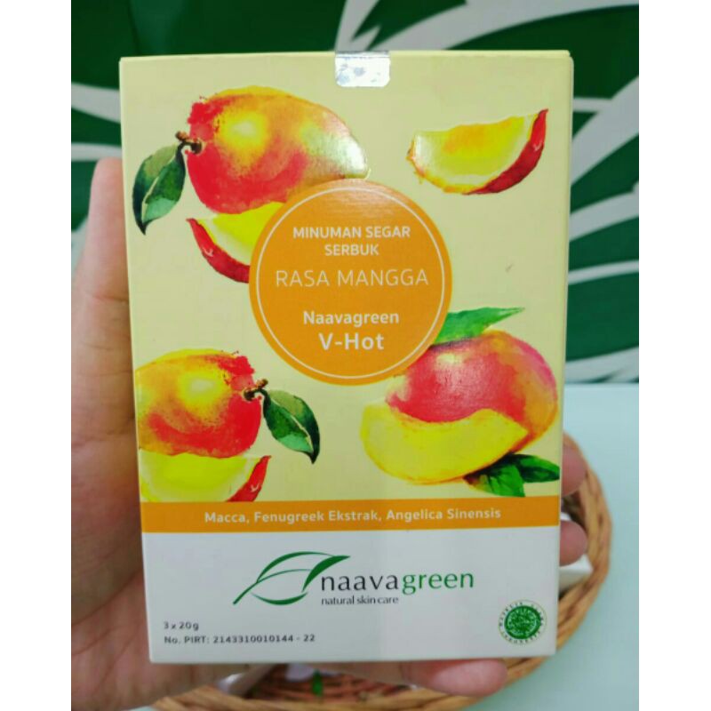

MINUMAN SERBUK MENYEGARKAN - V HOT - NAAVAGREEN
