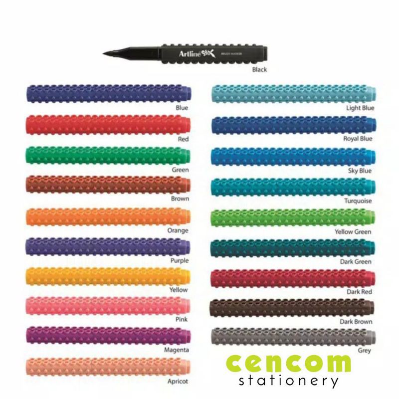 

Artline Stix Brush Marker Spidol ETX-01