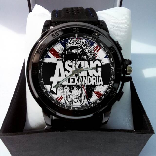 Jam tangan custom asking alexandria