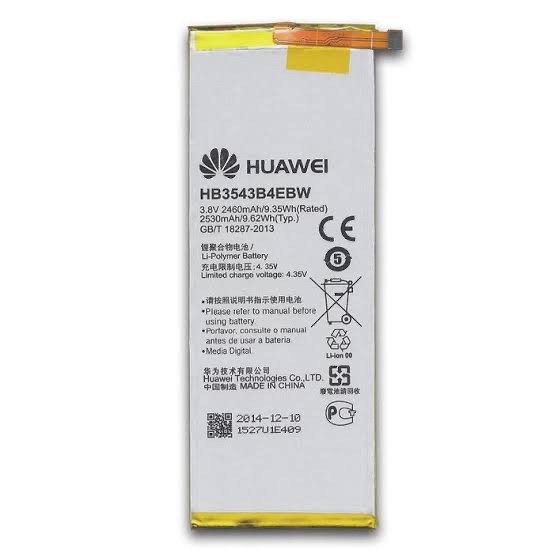 Battery Batre Baterai HW HB3543B4EBW P7 P7 Dual L07 L09 L00 L10 L05 L11