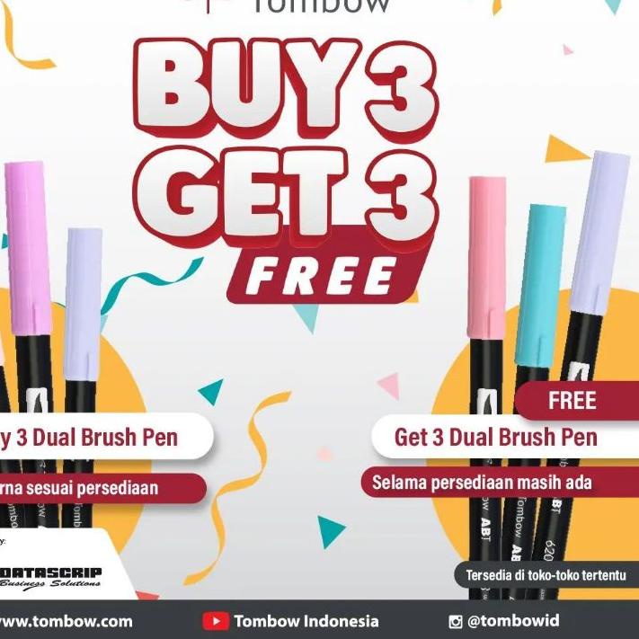 

Model Baru BELI GRATIS MINIMAL BELI 3 ABT TOMBOW DUAL TIP BRUSH PEN ART MAKER SPIDOL KUAS KALIGRAFI CAT AIR WARNA ン