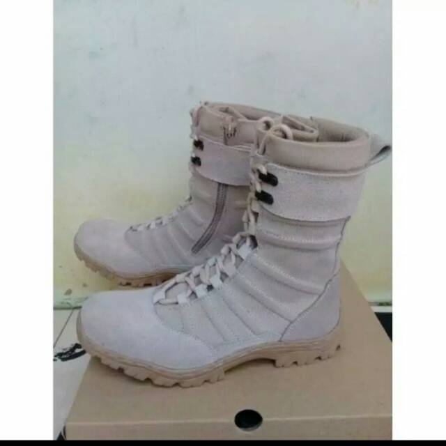 Sepatu PDL kulit Ninja Suede Gurun