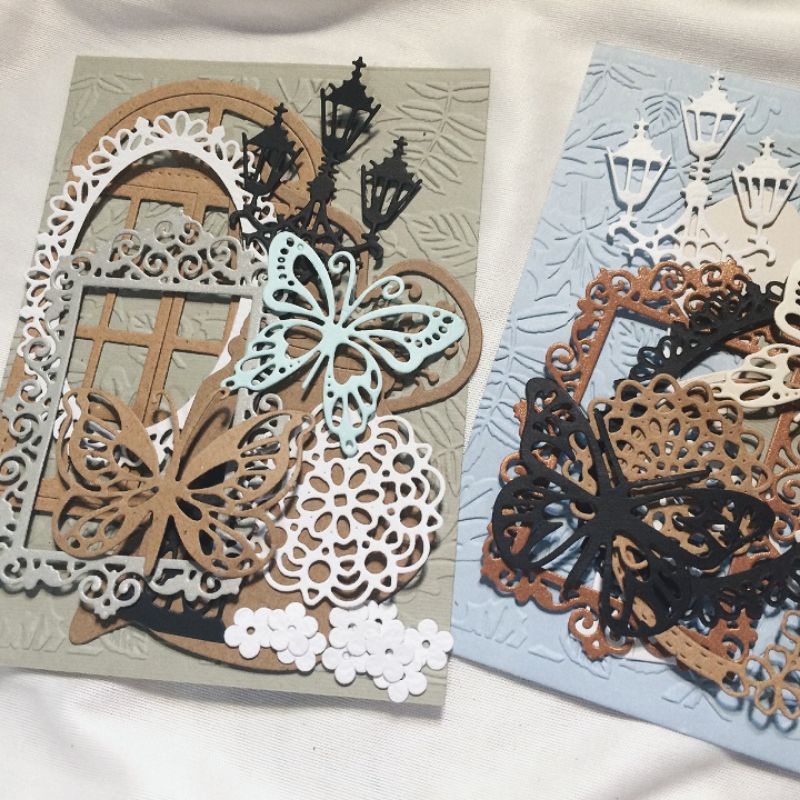 

Dies Cut Set for Journaling Scrapbook DIY