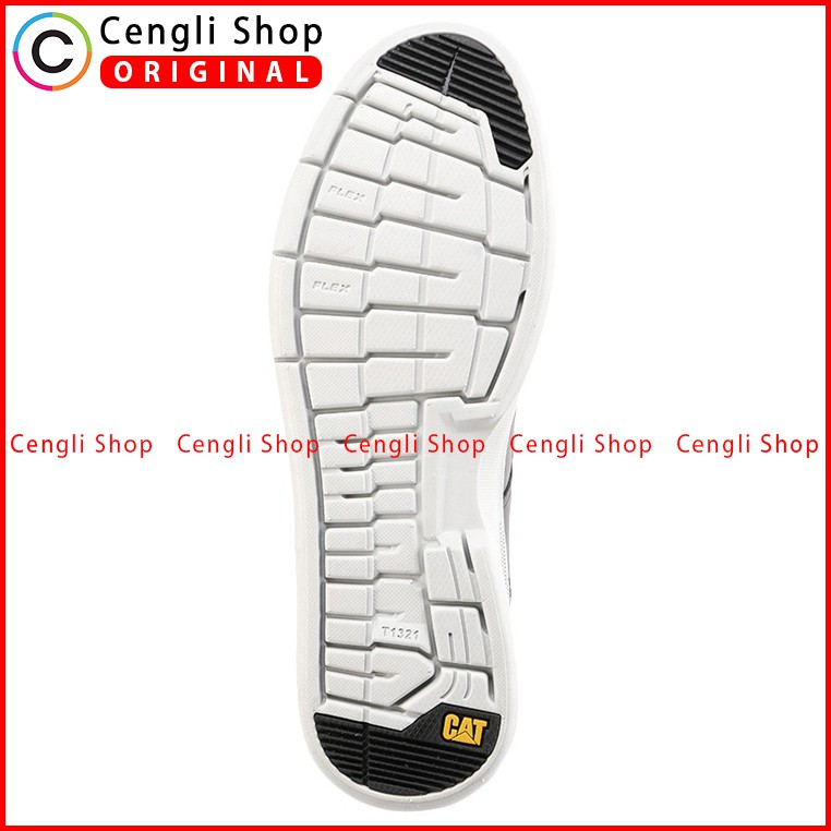 SEPATU CATERPILLAR CASUAL ORIGINAL SNEAKER KETS PRIA KULIT ASLI CAT-08