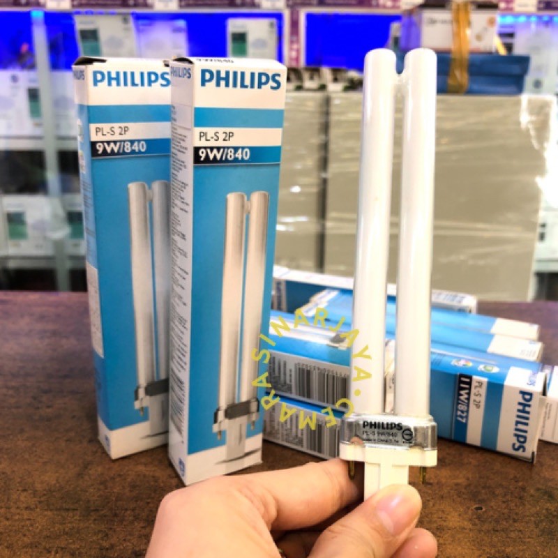 Philips PLS 2 Pin 9 Watt / 865 PHILIPS / Lampu PLS 2Pin