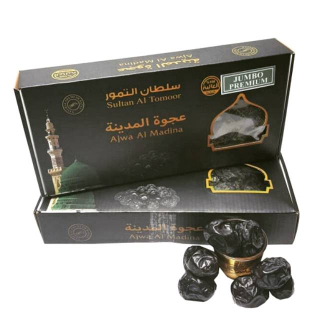 

Kurma Ajwa (Kurma nabi) Premium Jumbo 500 gr