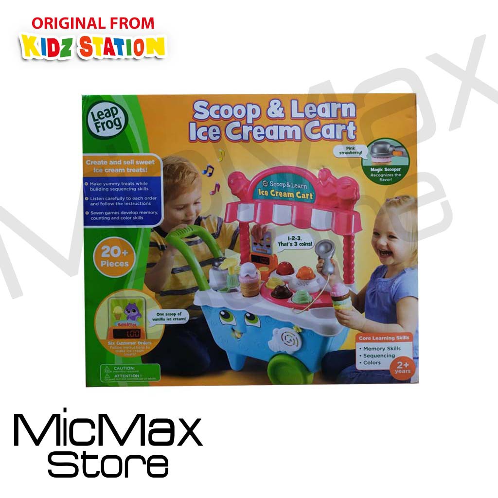 play and learn ice cream cart