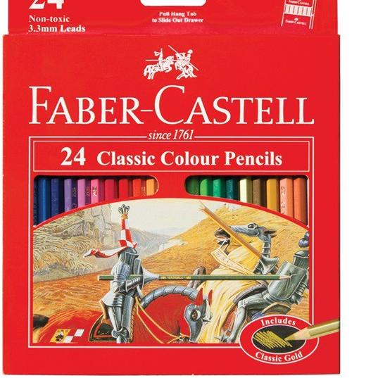 

Flash Sale - Pensil Warna Faber Castell Classic 24 Long bisa untuk Souvenir Ulang Tahun
