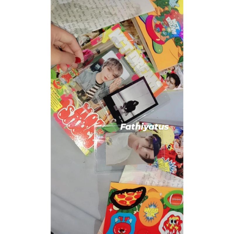 nct dream album only hot sauce/photocard nct dream/poster nct dream/poster haechan nct/poster jisung