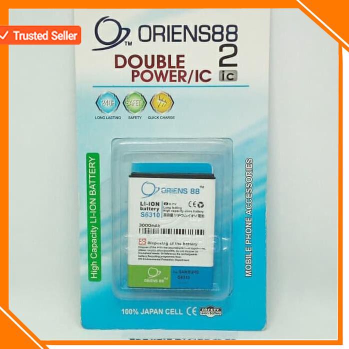 ACC HP BATERAI SAMSUNG S6310 DOUBLE POWER 2 IC