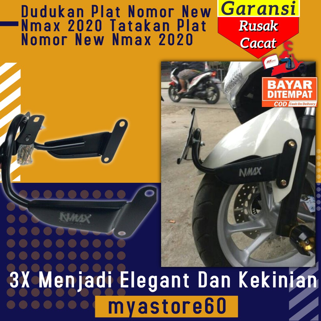 Dudukan Bracket Plat Nomor New Nmax 2020 Breket Tatakan Plat Nomor Yamaha New Nmax 2020