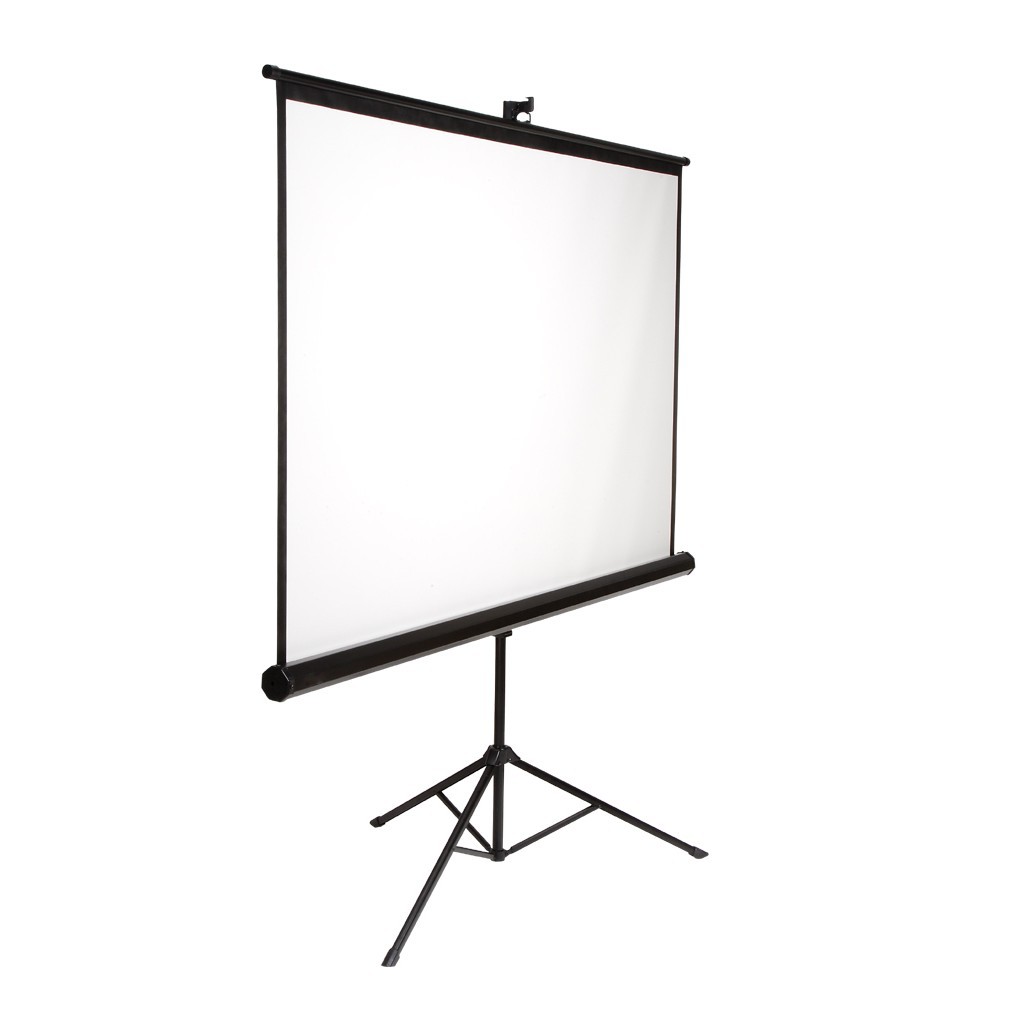 Projector Screen Tripod 70 Inch - Layar Proyektor 70"