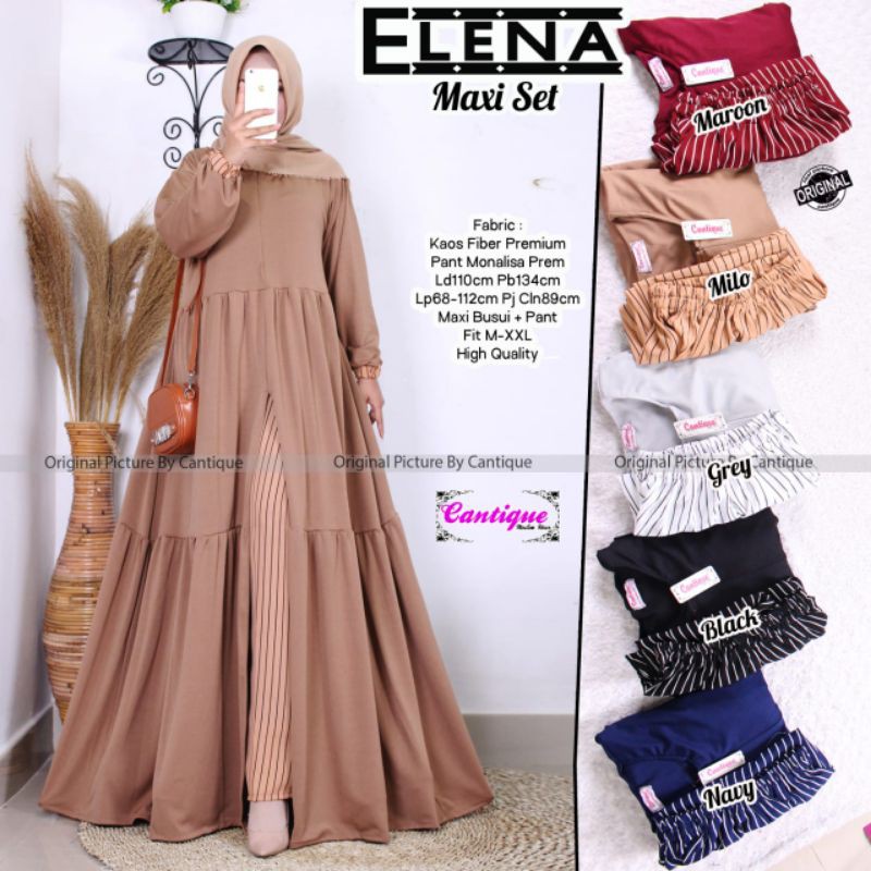 Elena Maxi Set Ori Cantique