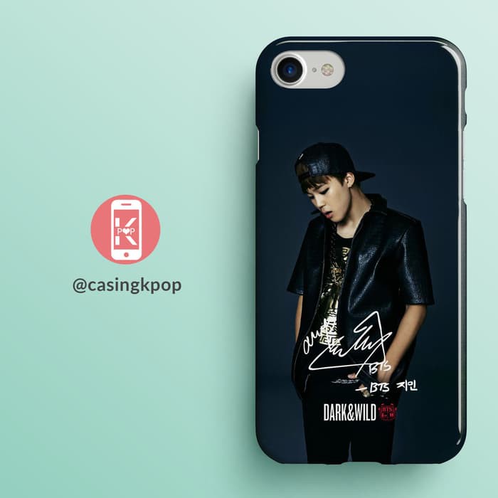 Caseme casing Handphone KPOP JIMIN BTS DARK AND WILD ALBUM SIGNATURE