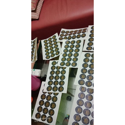 

sticker label prodak glossy a4